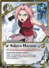 Sakura Haruno - N-523 - Rare - Unlimited Edition