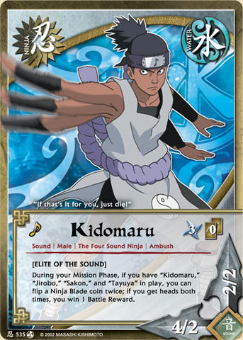 Kidomaru - N-535 - Common - Unlimited Edition - Foil