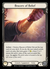 Bracers of Belief - Cold Foil - 1st Edition