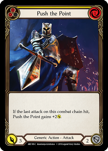 Push the Point (Yellow) - 1st Edition