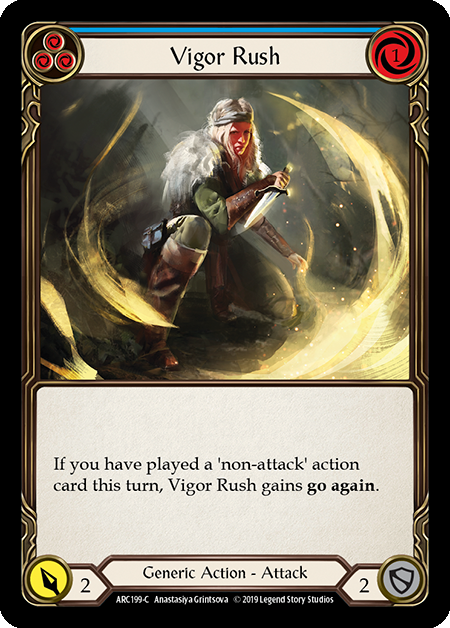 Vigor Rush (Blue) - 1st Edition