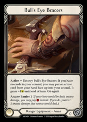 Bull's Eye Bracers - Cold Foil - 1st Edition