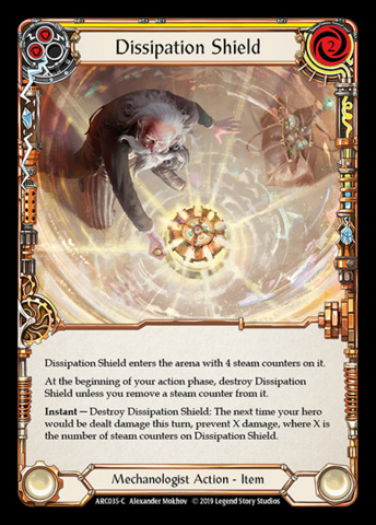 Dissipation Shield - Rainbow Foil - 1st Edition