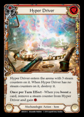 Hyper Driver - Rainbow Foil - 1st Edition