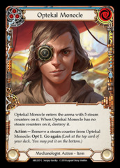 Optekal Monocle - Rainbow Foil - 1st Edition