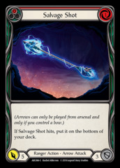 Salvage Shot (Red) - Rainbow Foil - 1st Edition