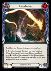 Reverberate (Blue) - Rainbow Foil - 1st Edition