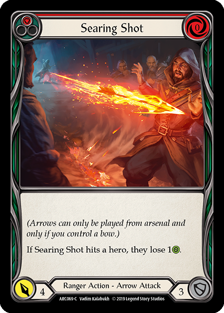 Searing Shot (Red) - 1st Edition