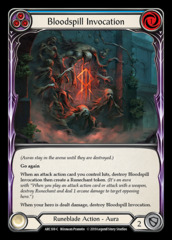 Bloodspill Invocation (Blue) - 1st Edition