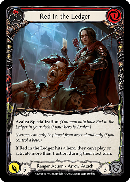 Red in the Ledger - 1st Edition