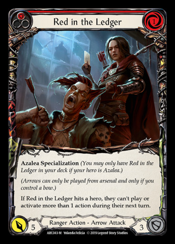 Red in the Ledger - 1st Edition