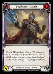 Spellblade Assault (Blue) - Rainbow Foil - 1st Edition