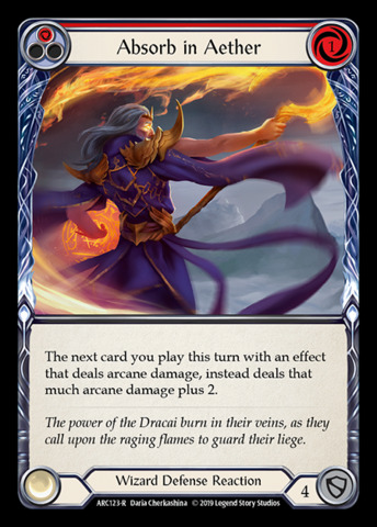 Absorb in Aether (Red) - 1st Edition