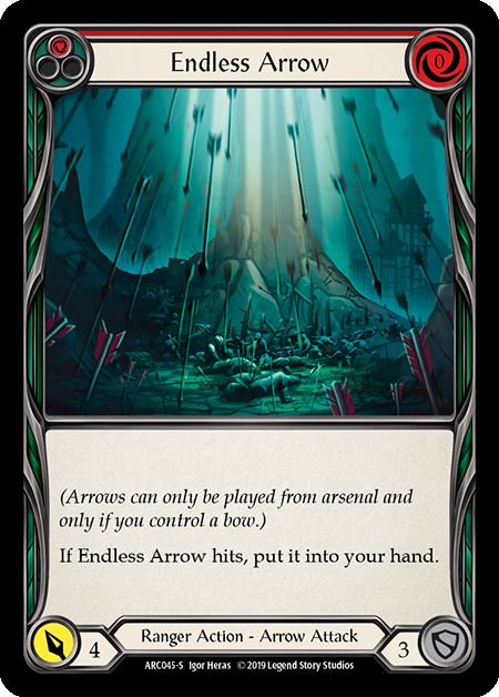 Endless Arrow - Rainbow Foil - 1st Edition