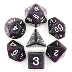 HD Polyhedral 7 Dice Set Amethyst