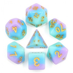 HD Polyhedral 7 Dice Set Bridal's Botique