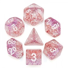 HD Polyhedral 7 Dice Set Array of Stars