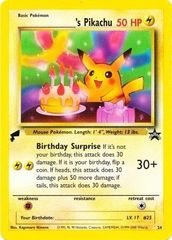 ______'s Pikachu - 24 - World Collection (Tail Stamp)