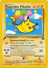 Pikachu Flying - 25 - World Collection (German) Promo