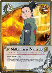 Shikamaru Nara - N-596 - Common - Unlimited Edition