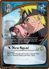 A New Squad - M-487 - Rare - 1st Edition - Foil