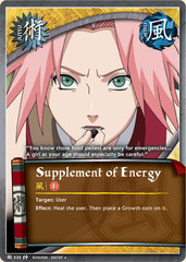 Supplement of Energy - J-535 - Uncommon - 1st Edition - Foil