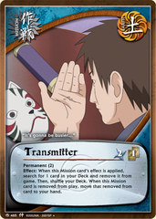 Transmitter - M-465 - Uncommon - 1st Edition - Foil