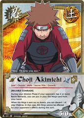 Choji Akimichi - N-597 - Common - Unlimited Edition - Foil