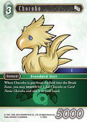 Chocobo - 11-050C - Foil