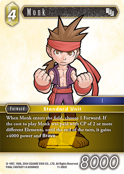 Monk - 11-080C - Foil