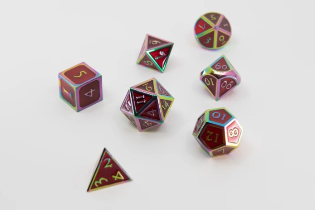 Burnt Opal w/ Ruby RPG Set