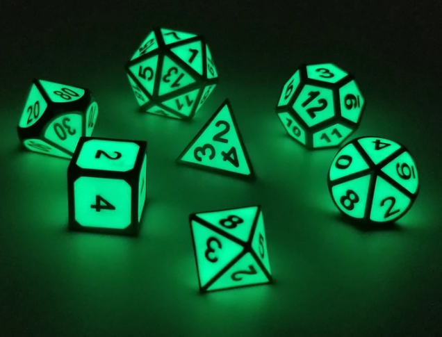 Glow Green RPG Set