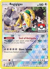 Regigigas - 84/111 - Reverse Holo - 1st Place League Challenge Promo