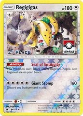 Regigigas - 84/111 - Reverse Holo - 2nd Place League Challenge Promo