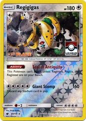 Regigigas - 84/111 - Reverse Holo - 3rd Place League Challenge Promo