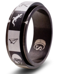 Rock Paper Scissors Lizard Spock Ring