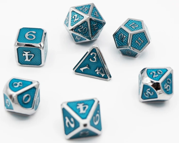 Aquamarine Mesh RPG Set