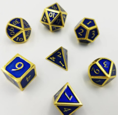 Gold Embossed Sapphire RPG Set