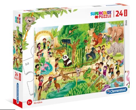 Clementoni Puzzle 24 Maxi - Zoo