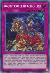 Conquistador of the Golden Land - SESL-EN034 - Secret Rare - 1st Edition