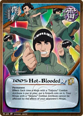 100% Hot-Blooded - M-459 - Common - 1st Edition - Foil