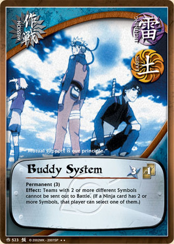 Buddy System - M-523 - Rare - 1st Edition - Foil