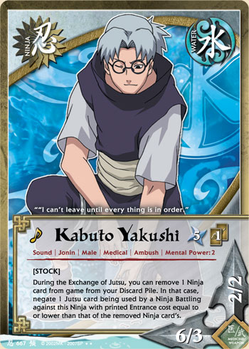Kabuto Yakushi - N-667 - Rare - 1st Edition - Foil