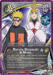 Naruto Uzumaki & Shion - N-688 - Rare - 1st Edition - Foil