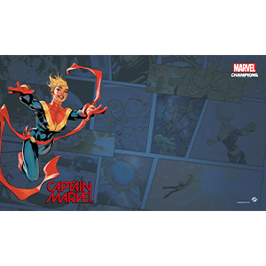 Marvel Champions LCG: Captain Marvel Game Mat