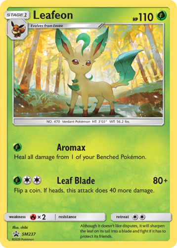 Leafeon - SM237 - SM Black Star Promo