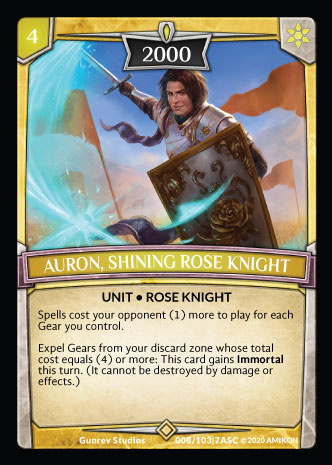 Auron, Shining Rose Knight