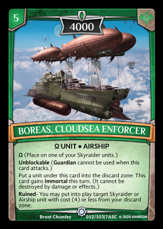 Boreas, Cloudsea Enforcer