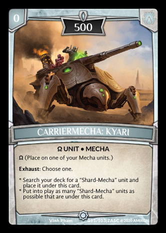 Carriermecha: Kyari