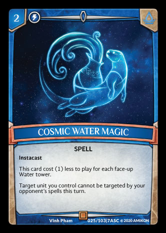 Cosmic Water Magic